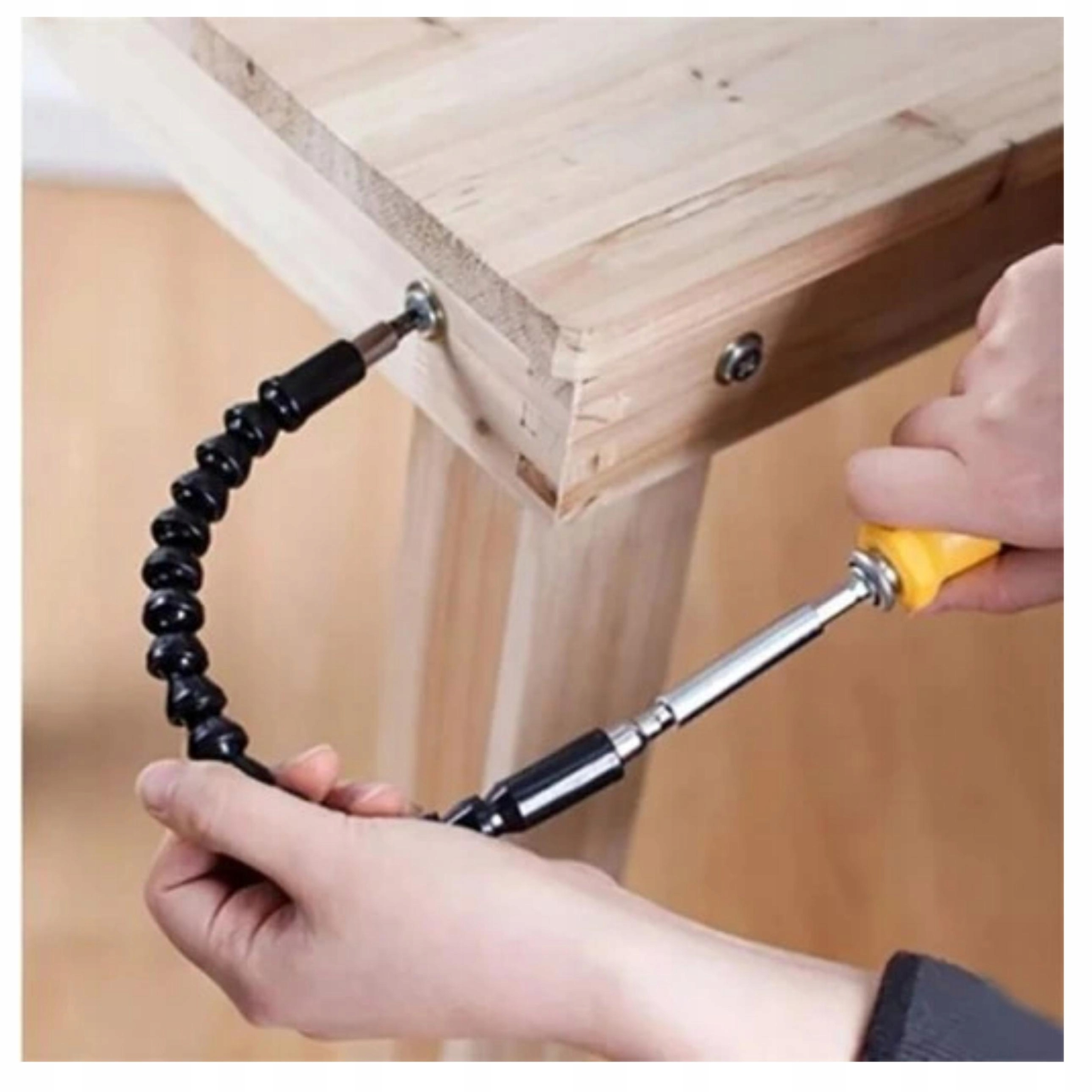 PRZEDŁUŻKA ELASTYCZNA DO WIERTARKI BITÓW WKRĘTARKI GIĘTKA CZARNA Marka TB