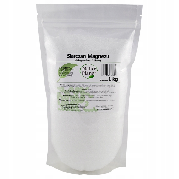 

Natur Planet Siarczan magnezu sól do kąpieli 1000g