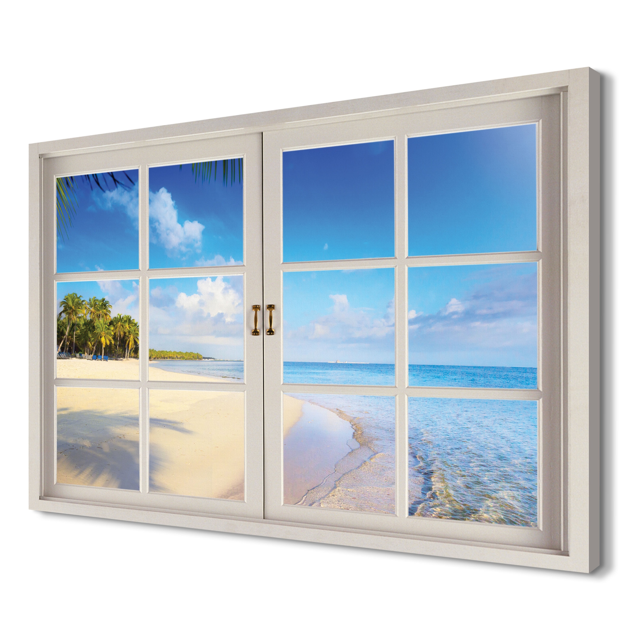 

Tropikalna plaża mały 120x80 Obraz na płótnie 3d