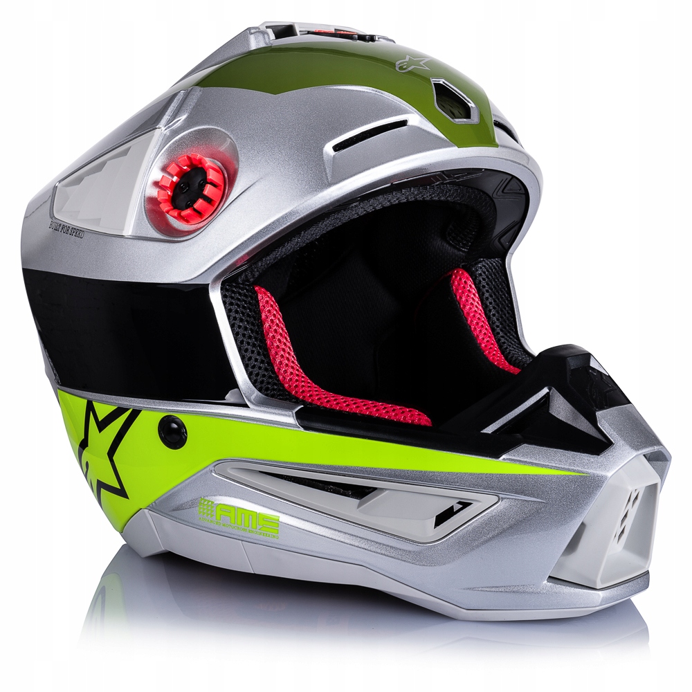 PROFESJONALNY KASK OFF-ROAD CROSS ALPINESTARS S-M5 BOND S Homologacja europejska ECE R22-05