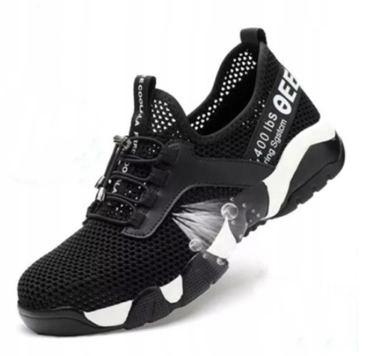 Buty Robocze Ochronne BHP Sportowe Półbuty LEKKIE