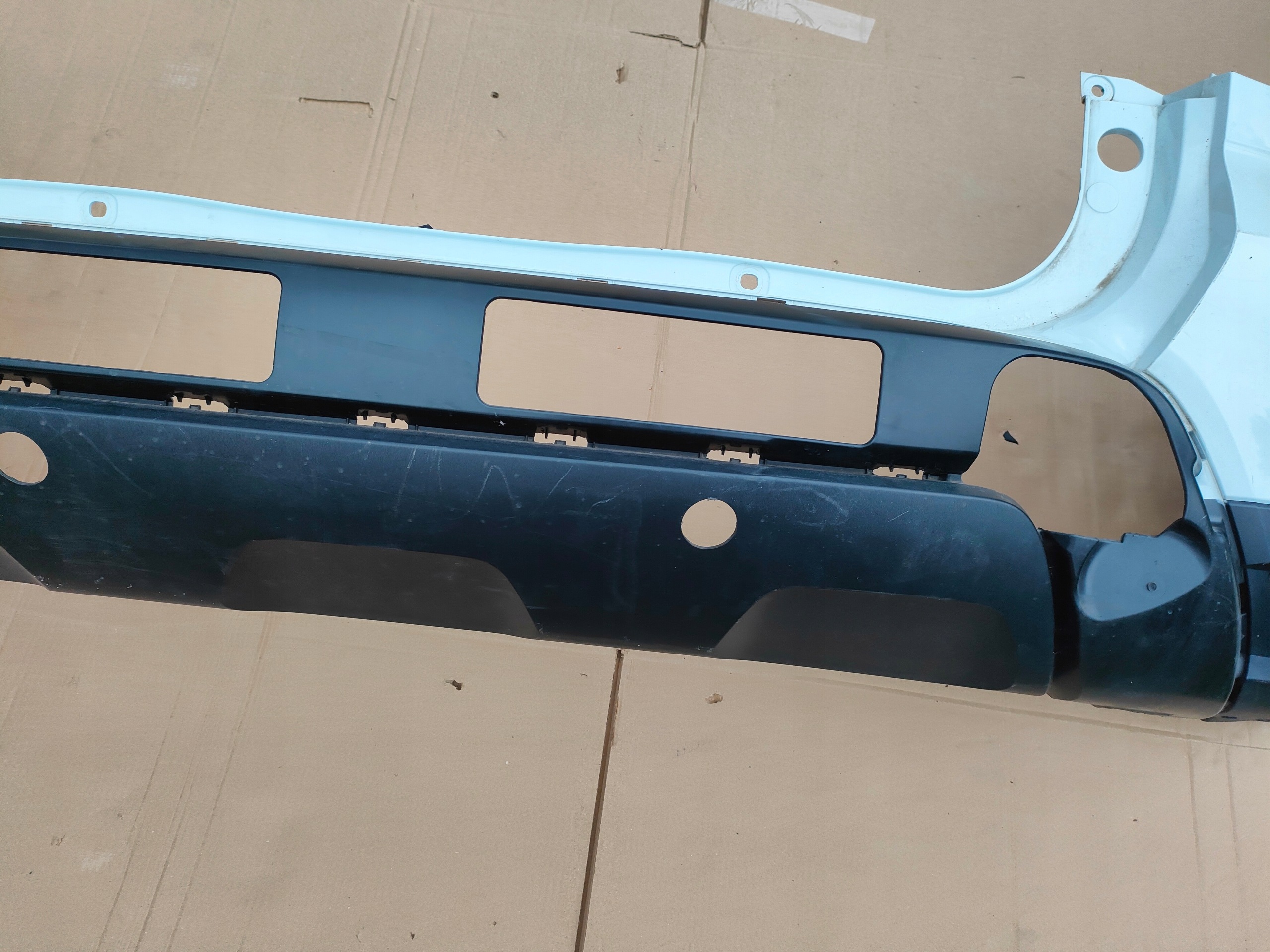 DACIA DUSTER II 17- bumper rear part rear 850222027R