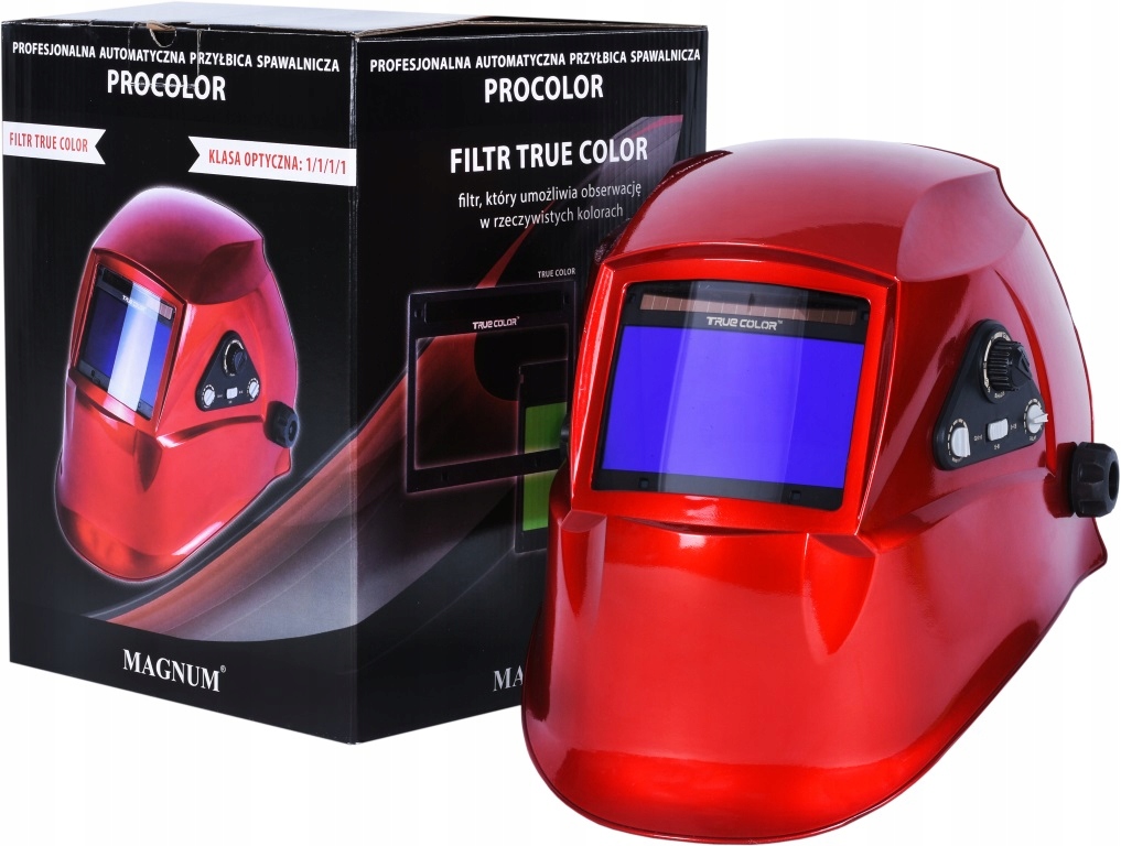 Samostmívací svařovací přilba Magnum Truecolor Automatická Pro