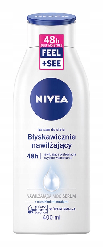 

Nivea Balsam Błyskawicznie Nawilżający 400ml