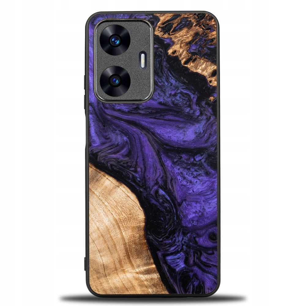 Bewood Unikátní Pouzdro Realme C55 fialové