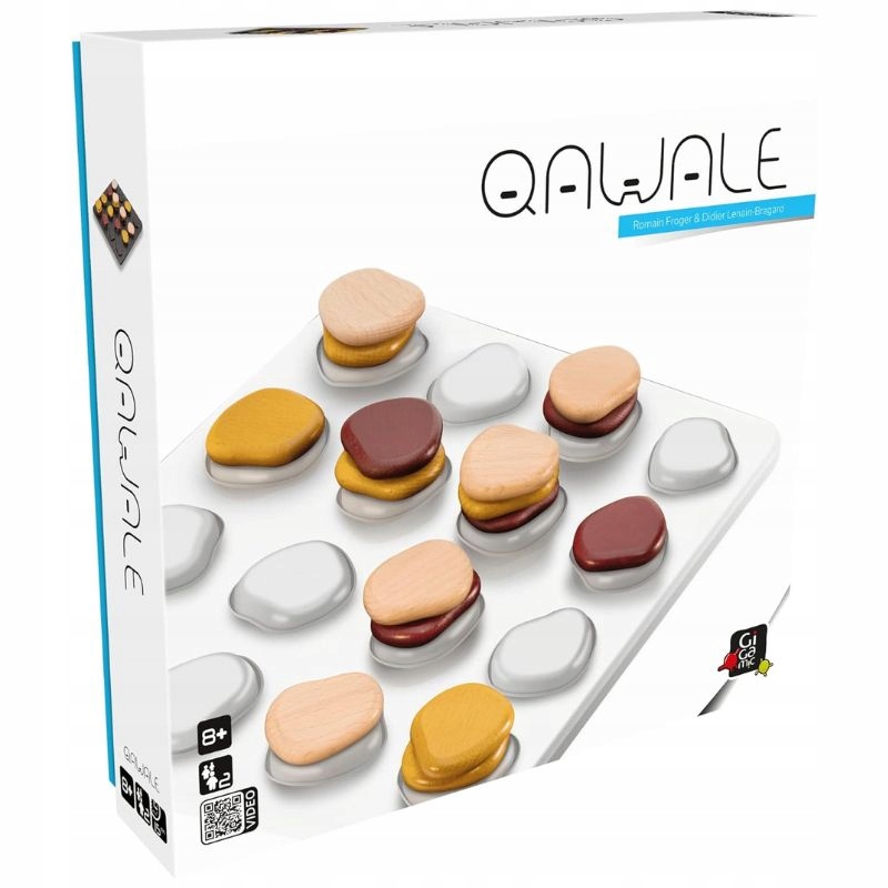 Gigamic Qawale Iuvi Games drewniana gra logiczna strategiczna