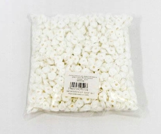 Růžičky Dekorativní Atlasové Bílé A`1000 Ks 1491