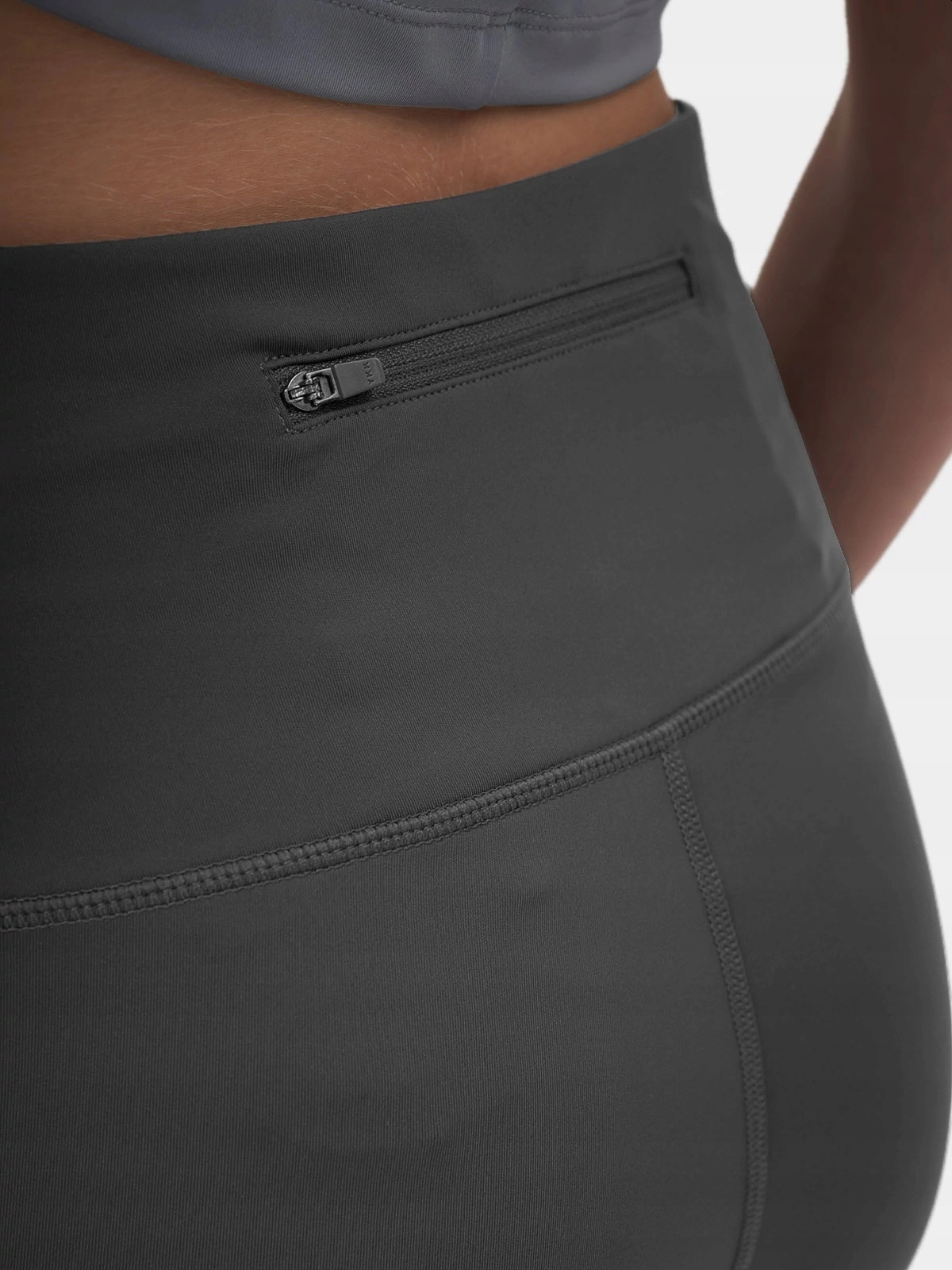 LEGGINSY DO BIEGANIA SZYBKOSCHNĄCE 4F KIESZEŃ XS Rozmiar XS
