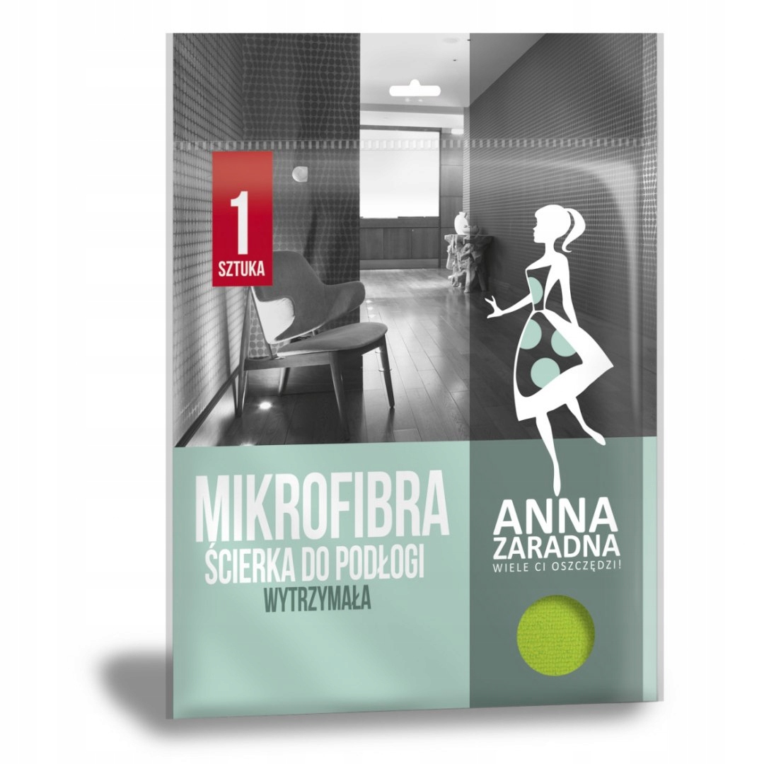 

Ścierka z mikrofibry do podłogi Anna Zaradna