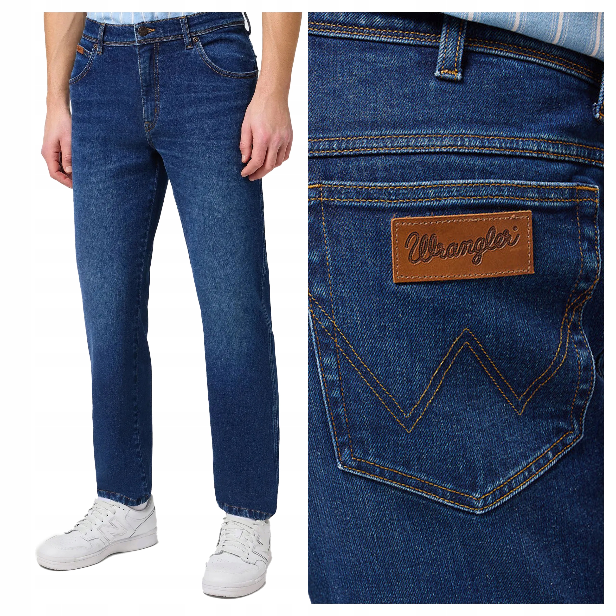 Wrangler Texas W32 L34 Pánské džínové kalhoty džíny Jednoduché