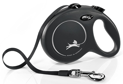 

Flexi New Classic M taśma 5m do 25kg czarna