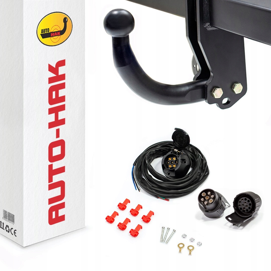 Hak holowniczy Suzuki Swift 3/5d 2005-2010 7 pin+ADAPTER 7/13