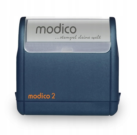 PIECZĄTKA IMIENNA MODICO 2 CZARNA Kształt Prostokątna