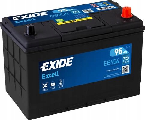 Akumulator EXIDE Excell 12V 95Ah 760A EB954
