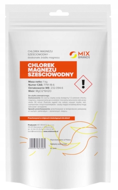 

Chlorek Magnezu Sześciowodny Kąpielowy 1KG Big