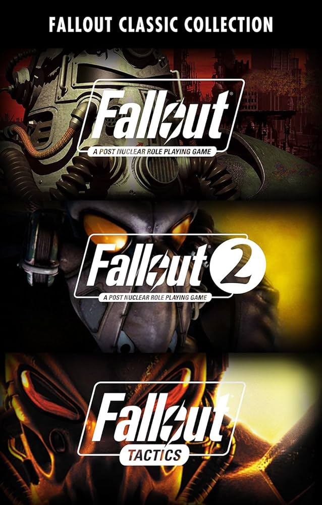 3 GRY - FALLOUT CLASSIC COLLECTION 1 + 2 + TACTICS | STEAM KLUCZ KOD PL PC