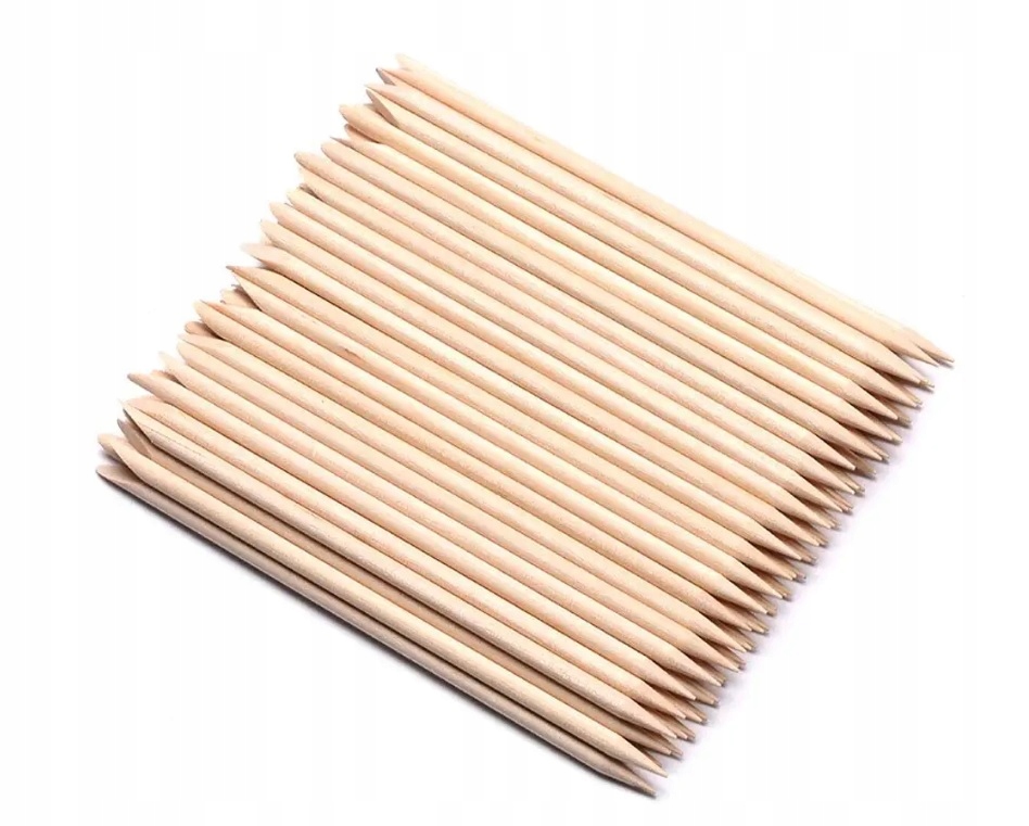 Patyczki drewniane do manicure 100 SZT.