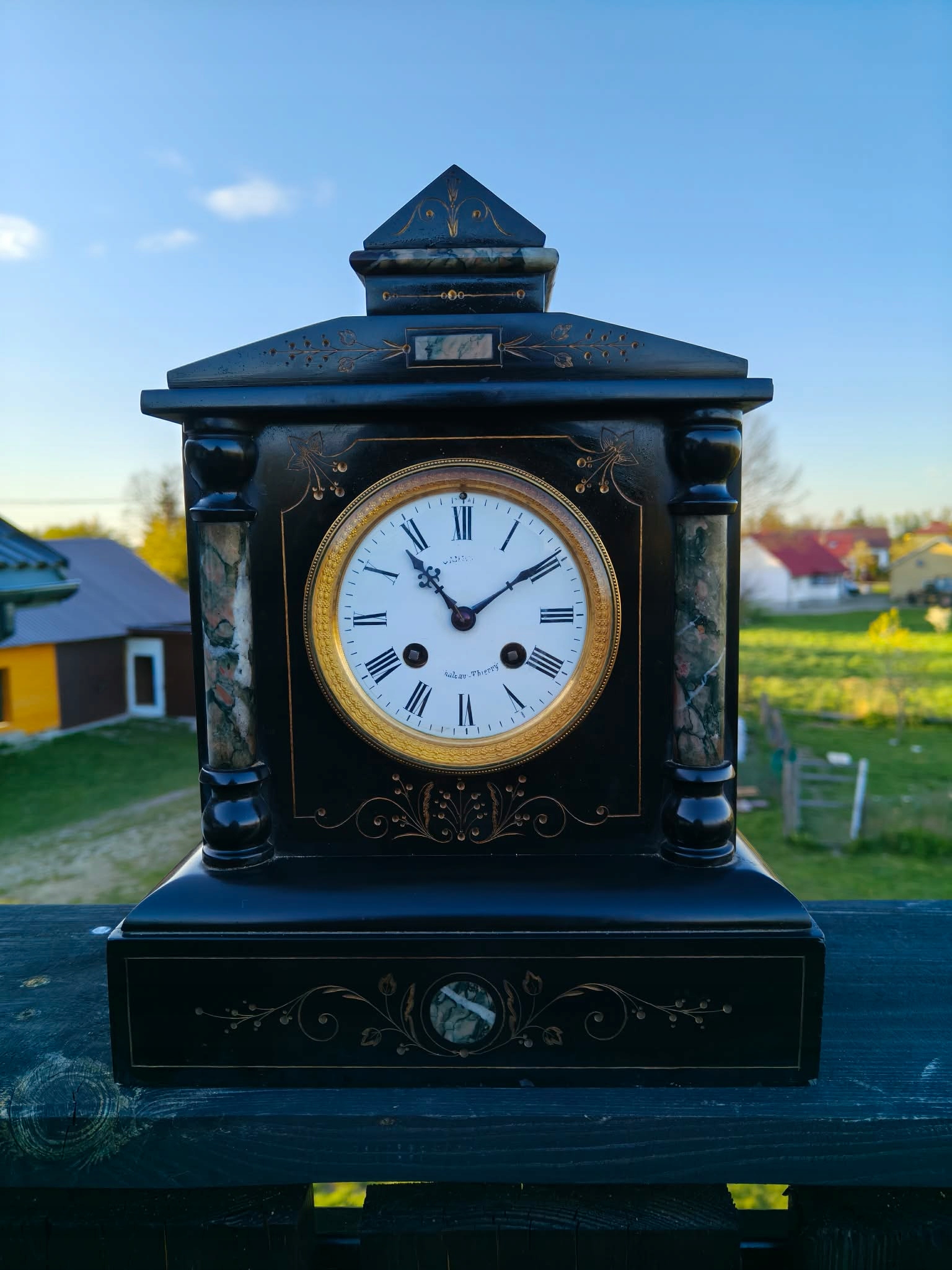 Zegar kominkowy Francja XIXw.