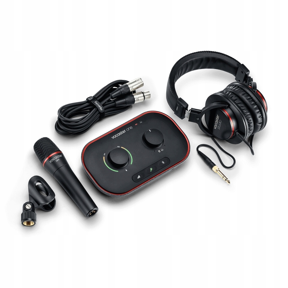 Profesionálne audio rozhranie Focusrite Vocaster One Studio Mikro slúchadlá