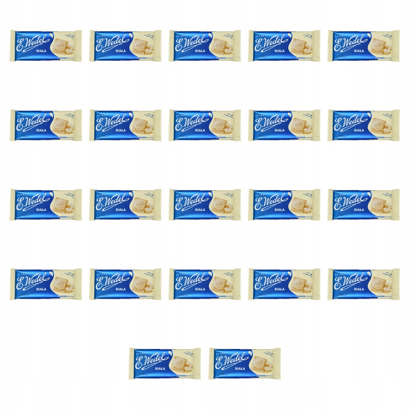E.Wedel Czekolada biała 80g X22