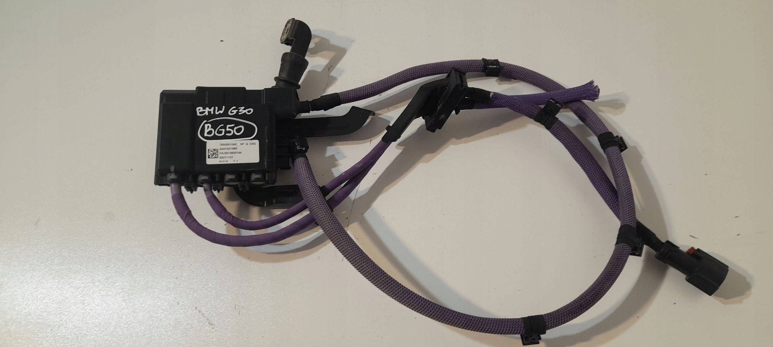 BMW 5 G30 G31 modul / Bedienteil 765000104E + Schläuche (BG50)