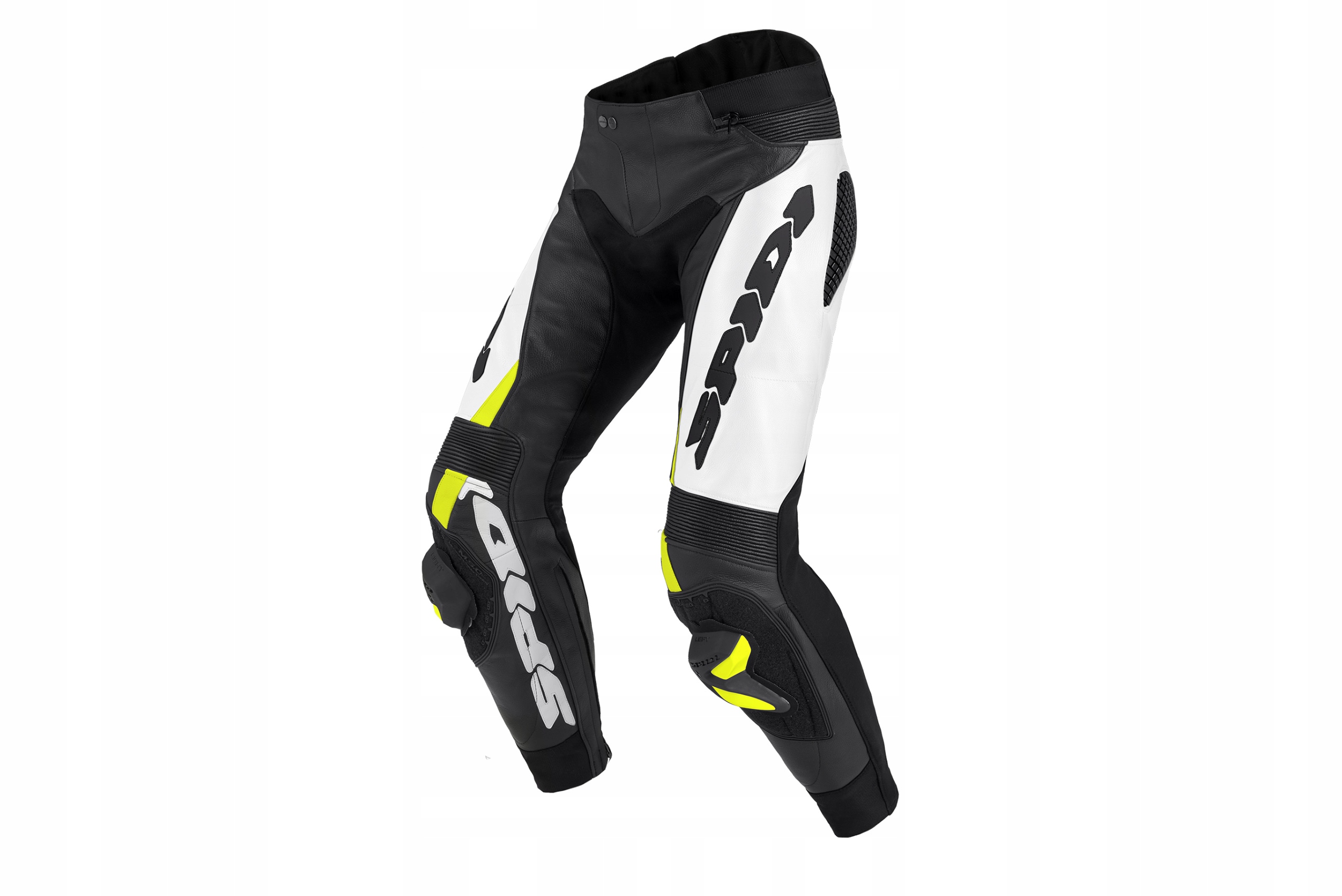 Nohavice Rr Warrior (čierna/biela/žltá fluo, veľ. 52)