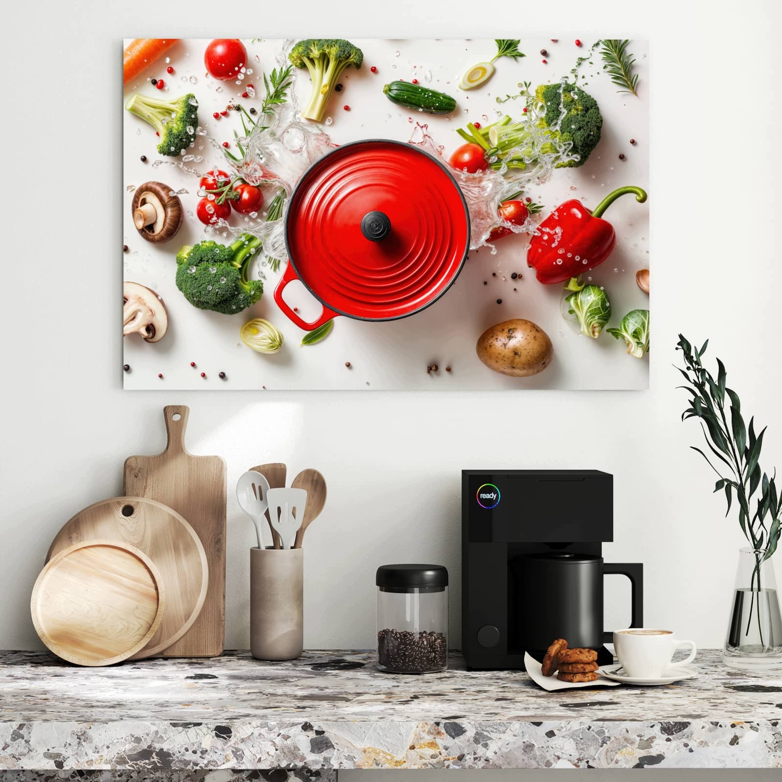 Magnetická tabule Przygotowanie do gotowania 90 × 60 cm