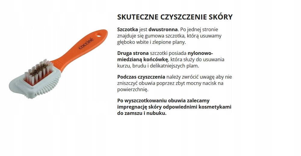 ZESTAW ZAMSZ I NUBUK SZCZOTKA PIANKA IMPREGNAT Kod producenta 99955