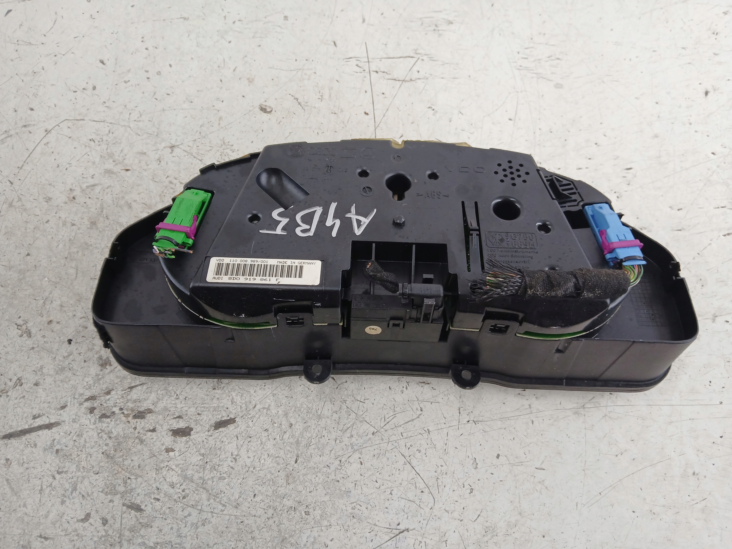 AUDI A4 B5 1.9 TDI dials dials 8D0919861F