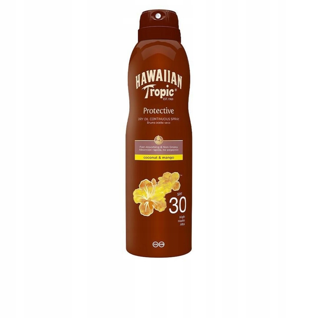 Mlha chránící před sluncem Hawaiian Tropic Coconut Mango Oil Spf 30 18