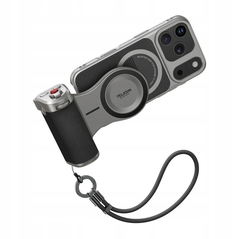 Magnetický držiak Telesin Master Grip s powerbankou pre iPhone 17 Pro