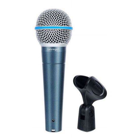 Mikrofon dynamiczny wokalny Behringer BA 85A Uchwyt Case ZESTAW Model BA 85A