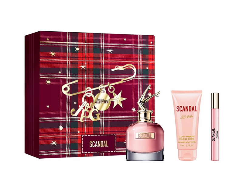 Sada Jean Paul Gaultier Scandal Edp 80 ml Edp 10 ml tělové mléko 75 Ml