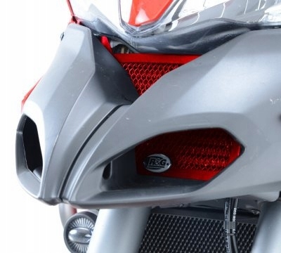 OSŁONA CHŁODNICY OLEJU DUCATI MULTISTRADA1200 RED Producent RG Racing