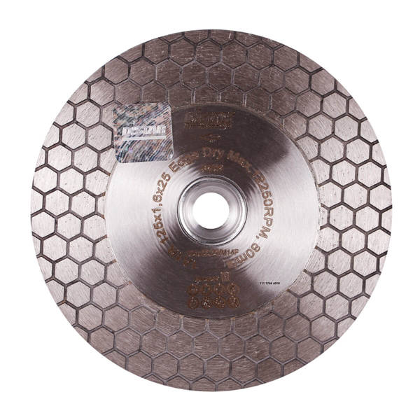 Distar Diamantový Kotouč 125x1,6x22,2/M14F Pro Slinuté Dlažby Dlaždic Edge Dry