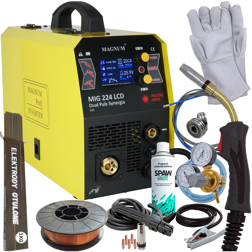 Spawarka MIGOMAT Magnum MIG 200 MAG Alu Synergia