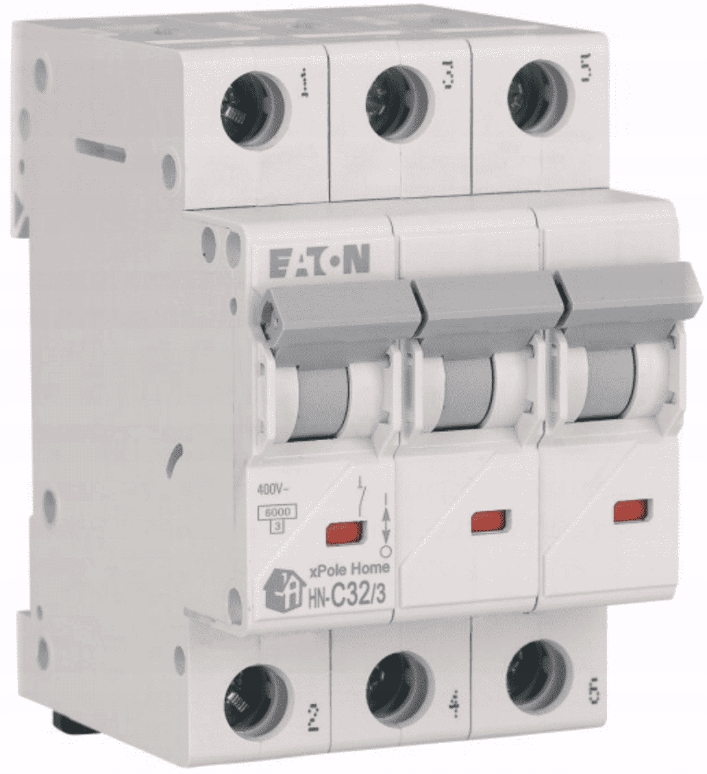 HN-C32/3 Wyłącznik nadprądowy 6kA C32A 3P 194894