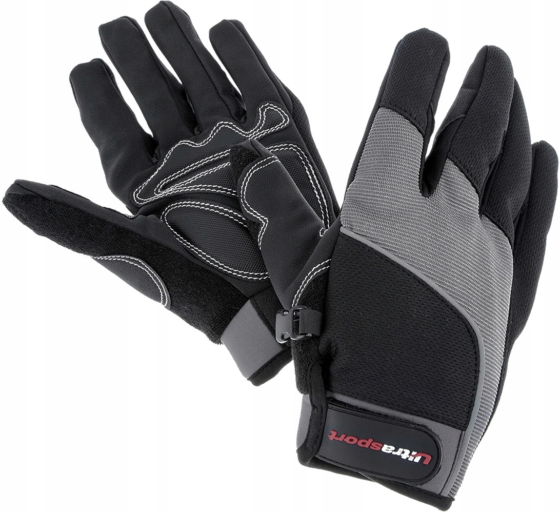 Rękawiczki rowerowe Ultrasport L czarny