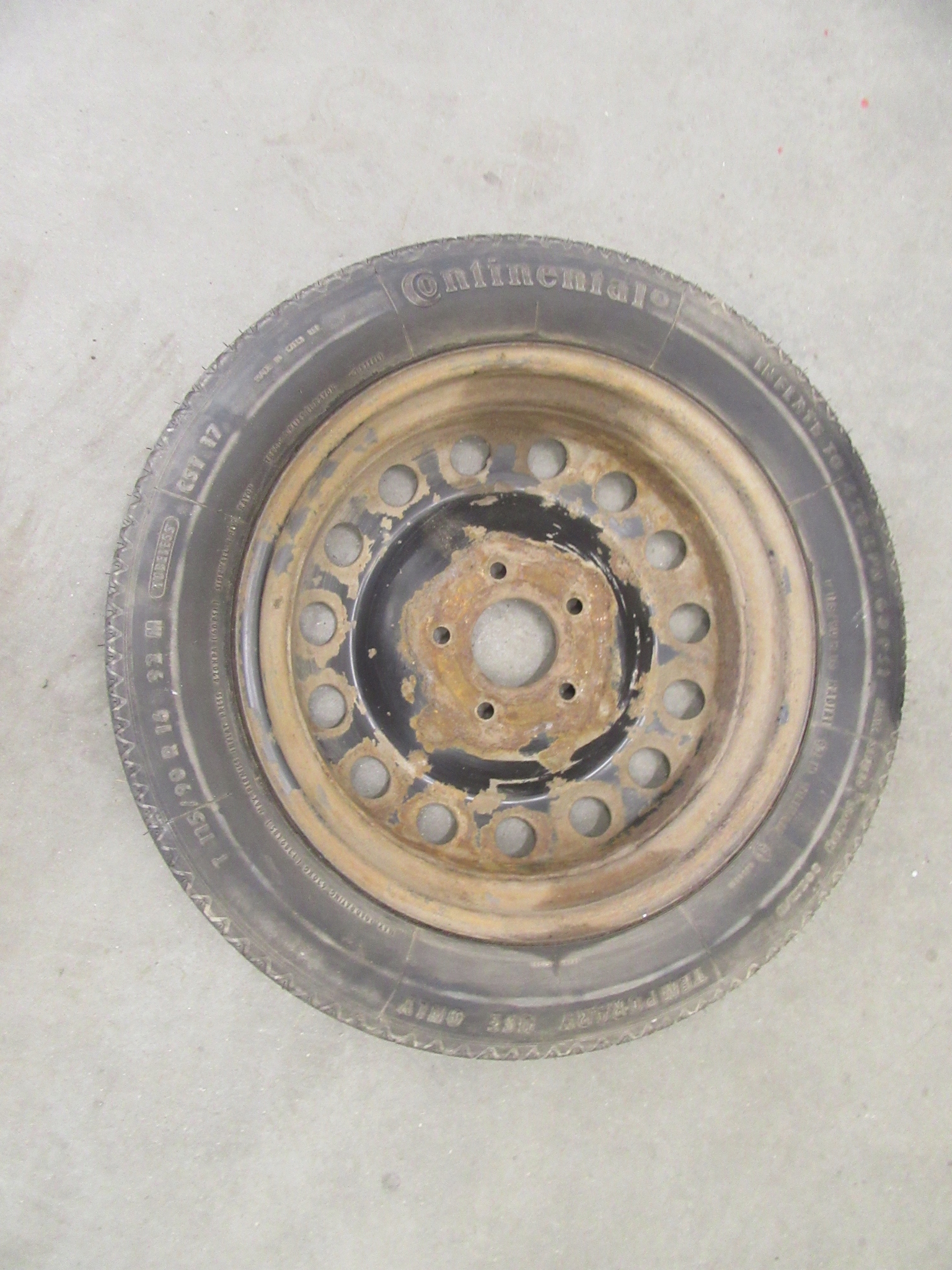 wheel spare spare spare tyre BMW e36 e46 cali 16 5x120