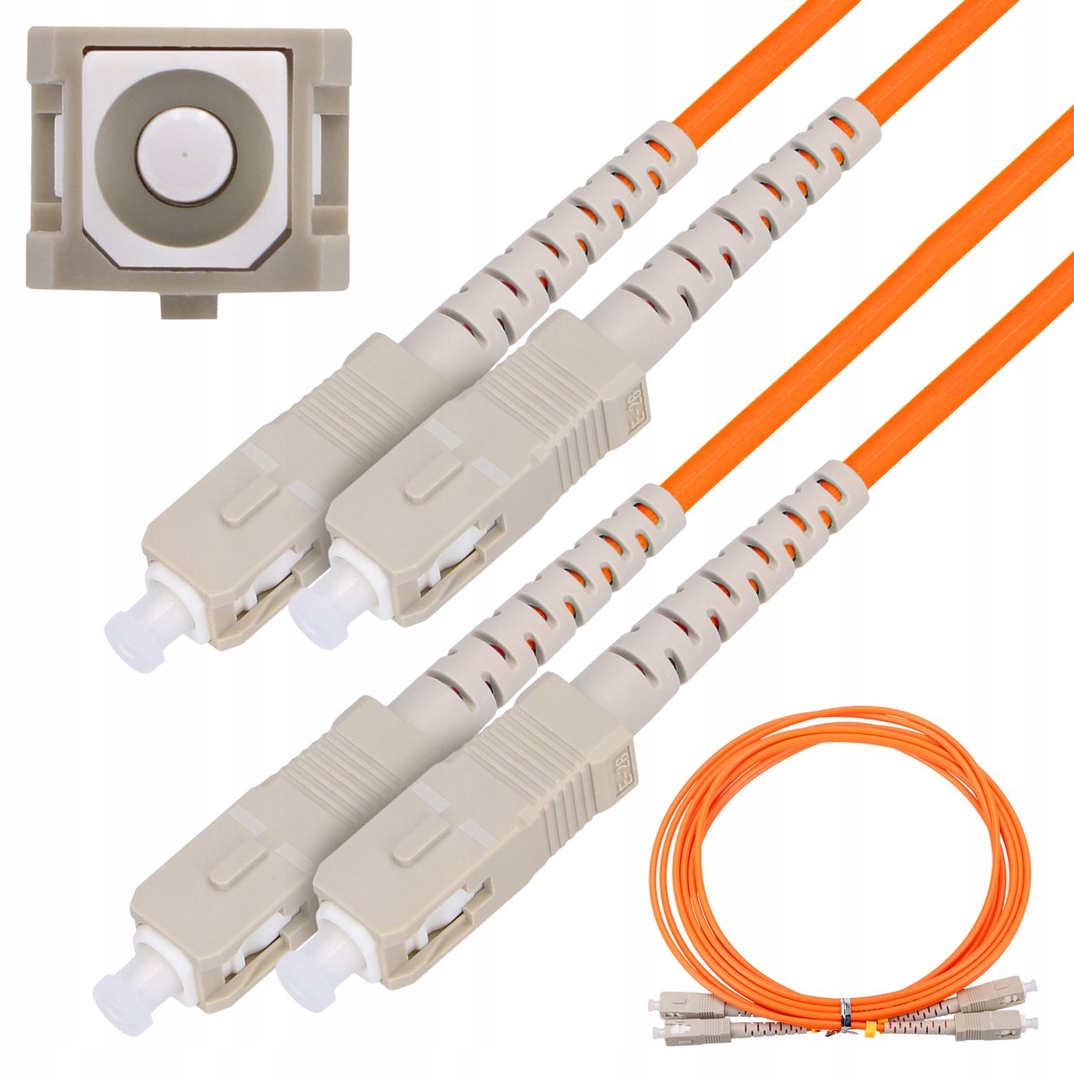 Patchcord SC/UPC - SC/UPC Extralink EX.3692 1 m