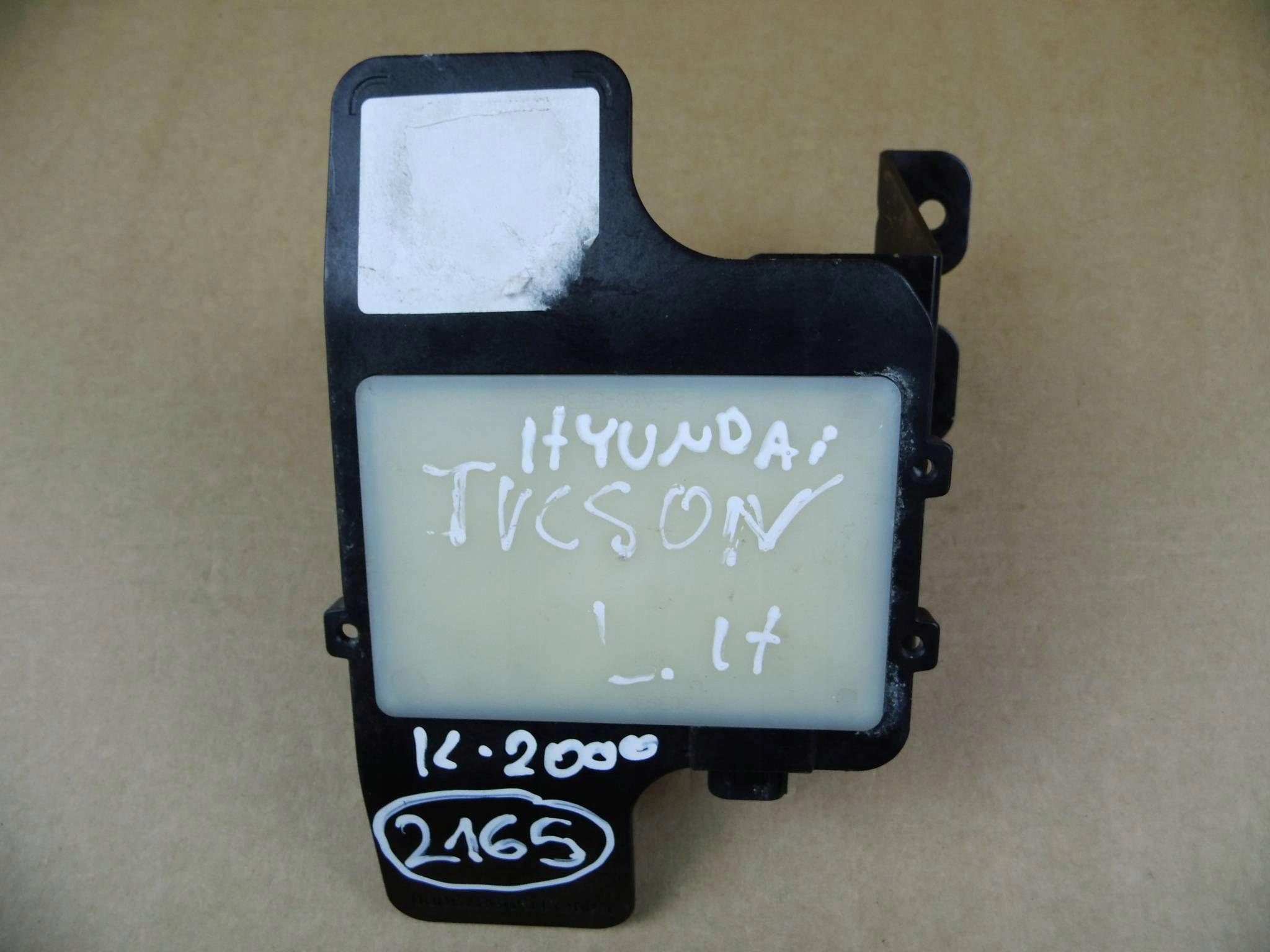 Hyundai Tucson III TL radar sensor sensor martwego pola left rear part rear