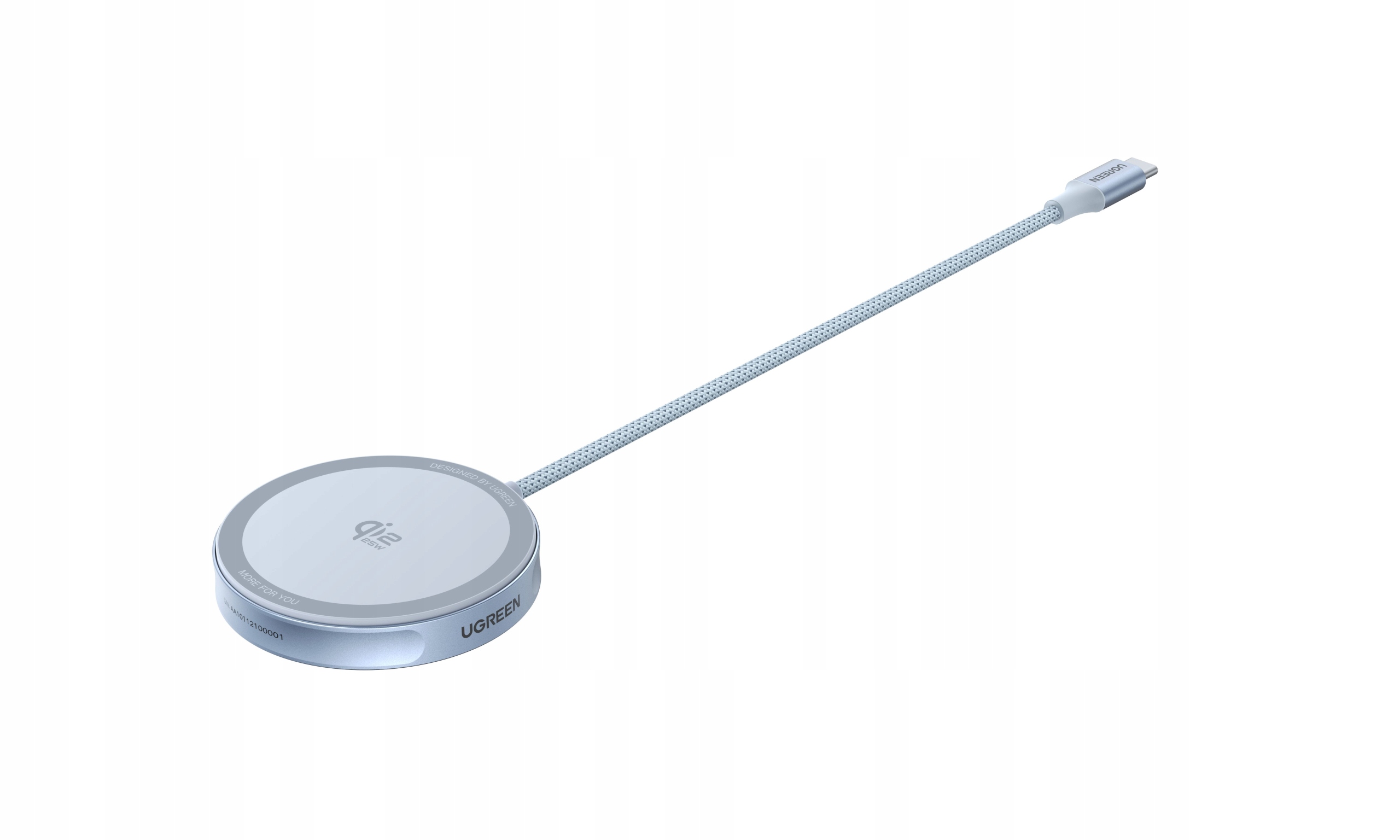 Ugreen 55959 Magnetická bezdrátová nabíječka Magflow Qi2.2 25W