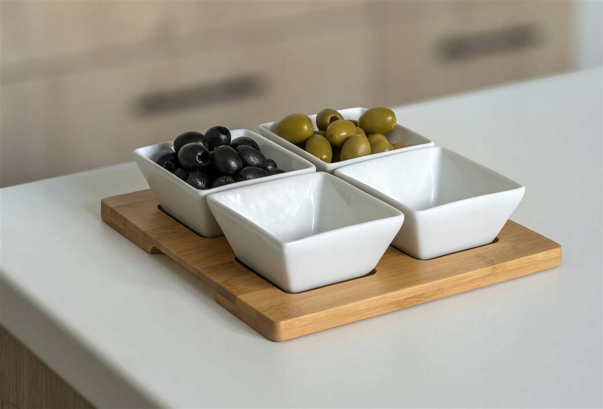 SALATERKA PÓŁMISEK KPLDO SERWOWANIA 20x20cm Rodzaj dipówka