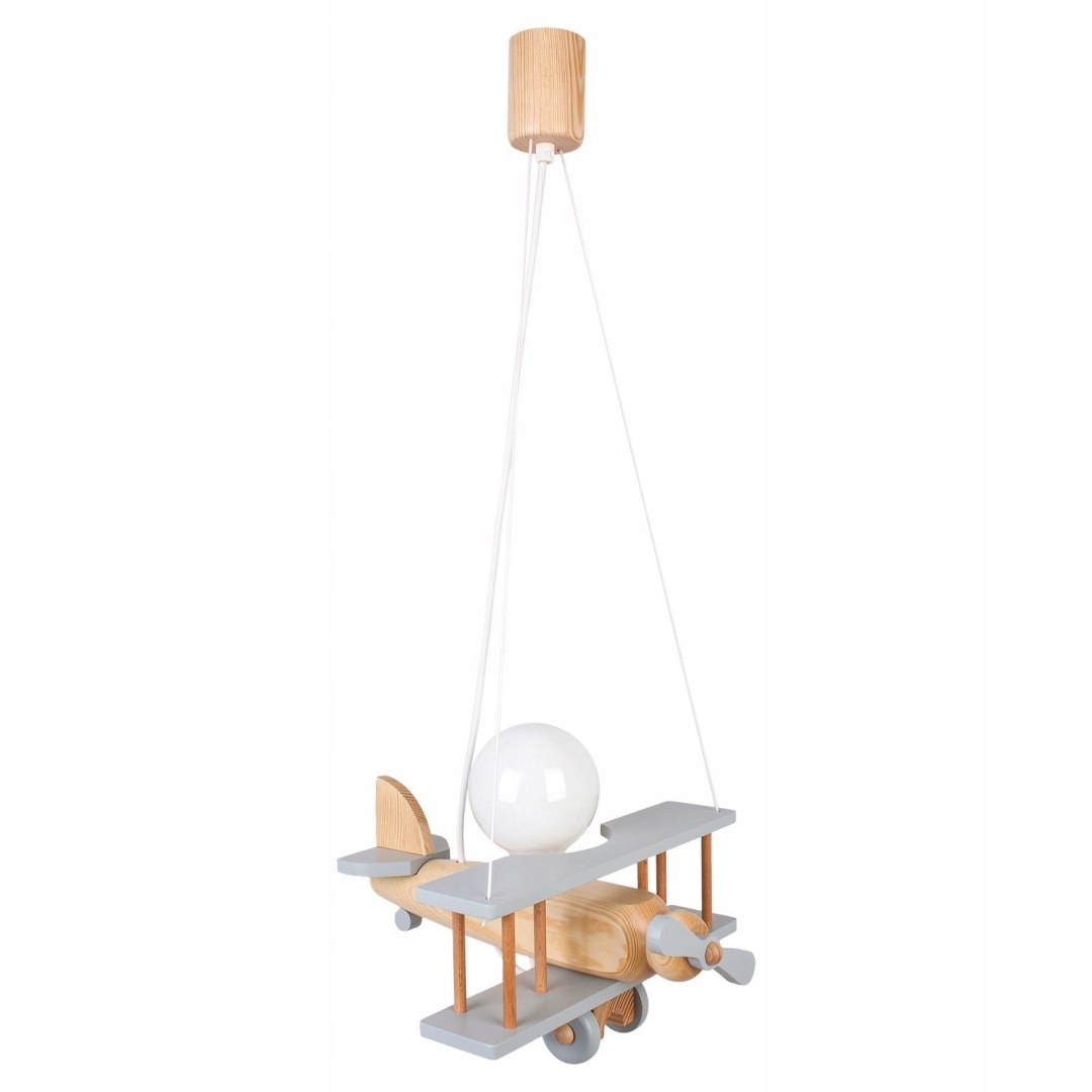 

Lampa Sufitowa Wisząca Dziecięca Samolot E27