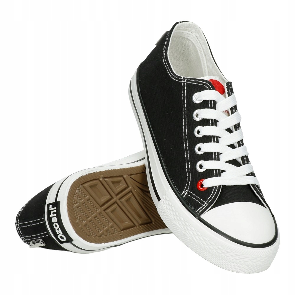 

Trampki damskie Ozoshi Canvas OZWA011D Black