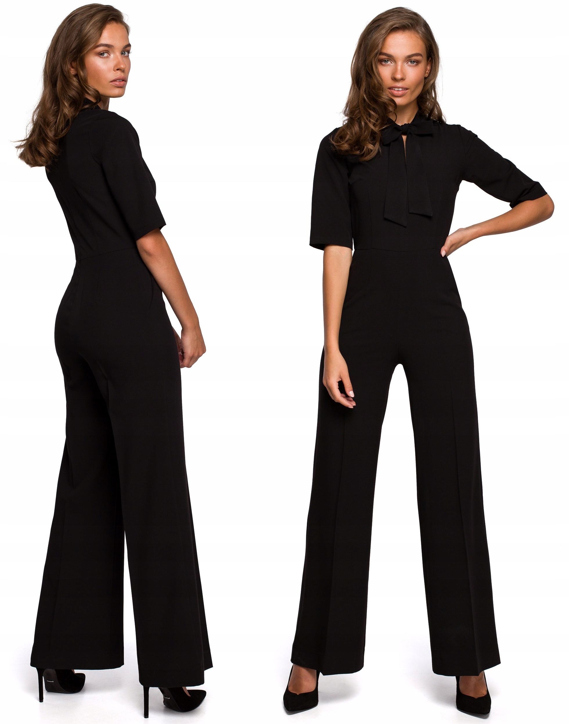 

Elegancki Kombinezon Damski Z Wiązaniem