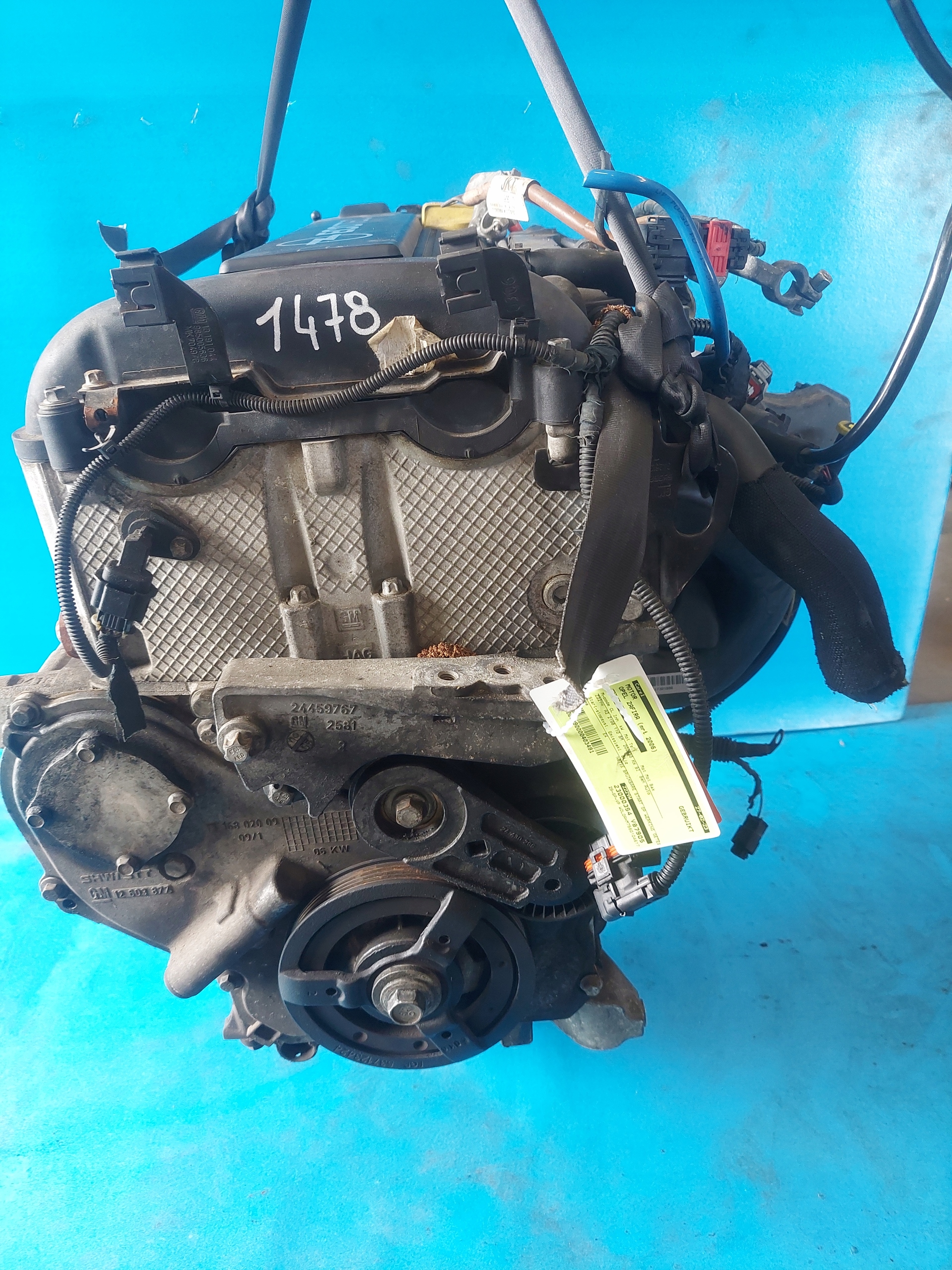 engine OPEL ZAFIRA B 2.2 16V Z22YH 200.635 KM