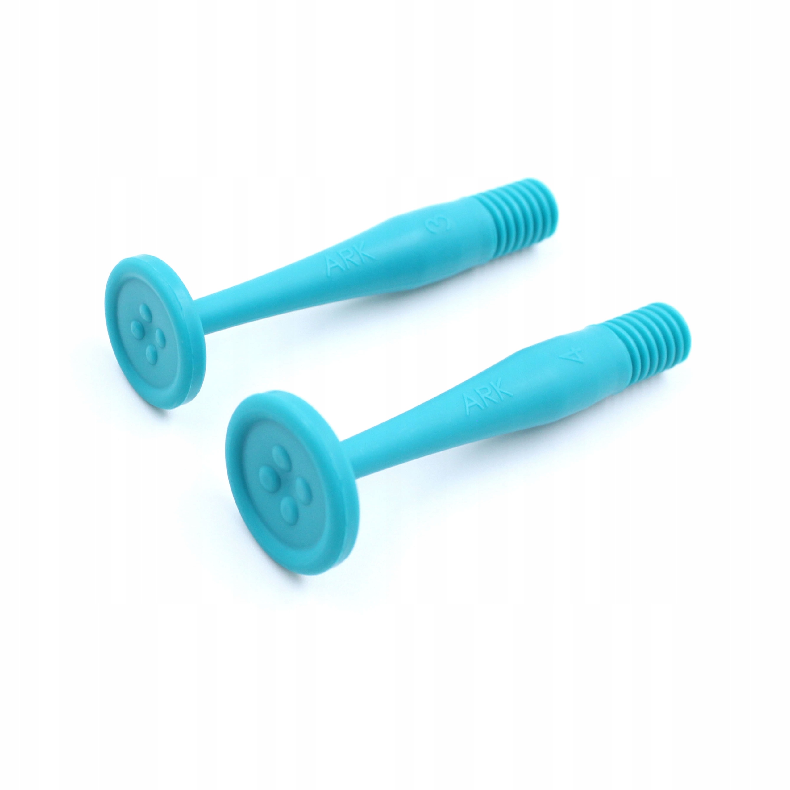 

Końcówka do wibratora Button Tips 3/4 Turkus 2szt