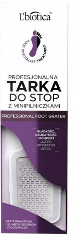 

L'Biotica Tarka do stóp z mini pilniczkami