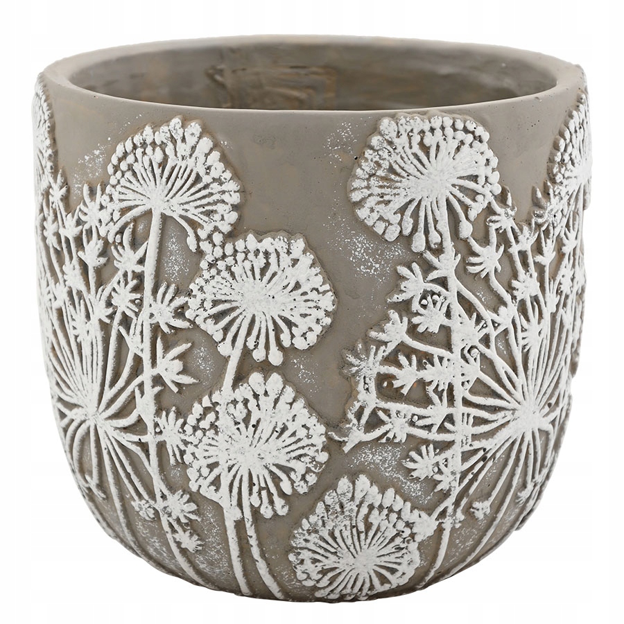 OSŁONKA BELISSA betonowa szara śr. 17cm